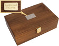 Double-9 Spinner Domino Set with Black Walnut Case B50953
