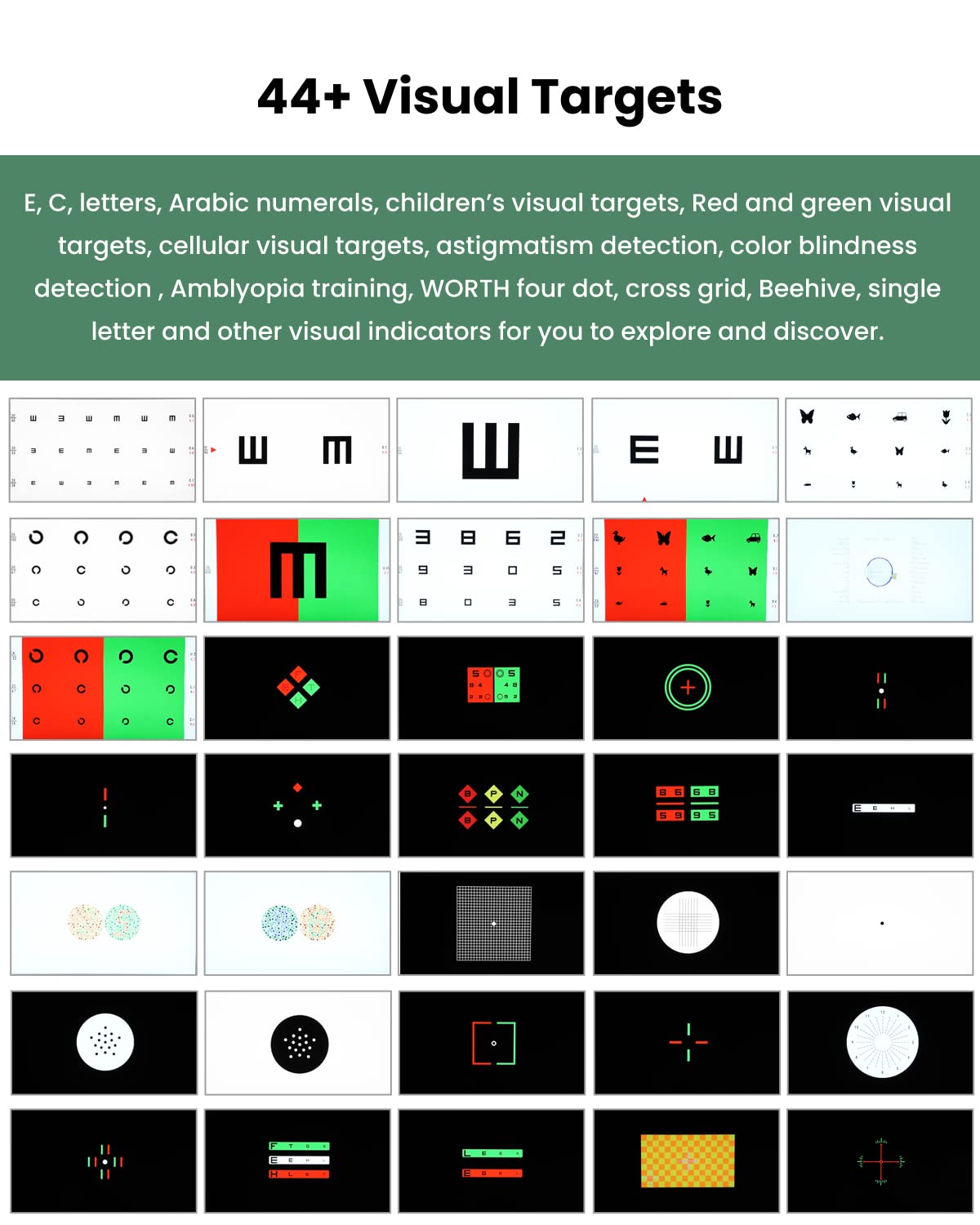 21.5inch LCD Digital Visual Acuity Chart C49248