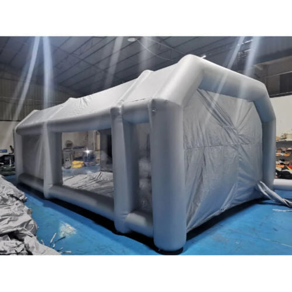 Inflatable Paint Spray Booth Work Tent Filter System 26*15*10Ft A820