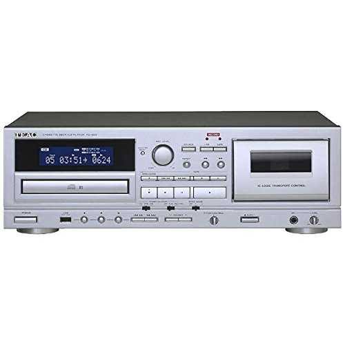 Silver Cassette Deck CD Player D19892