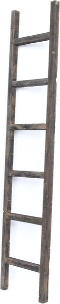 Rustic Decorative Ladder 5 ft Recycled Reclaimed Wood I49300