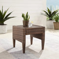 Brown Wicker Side Table N31547