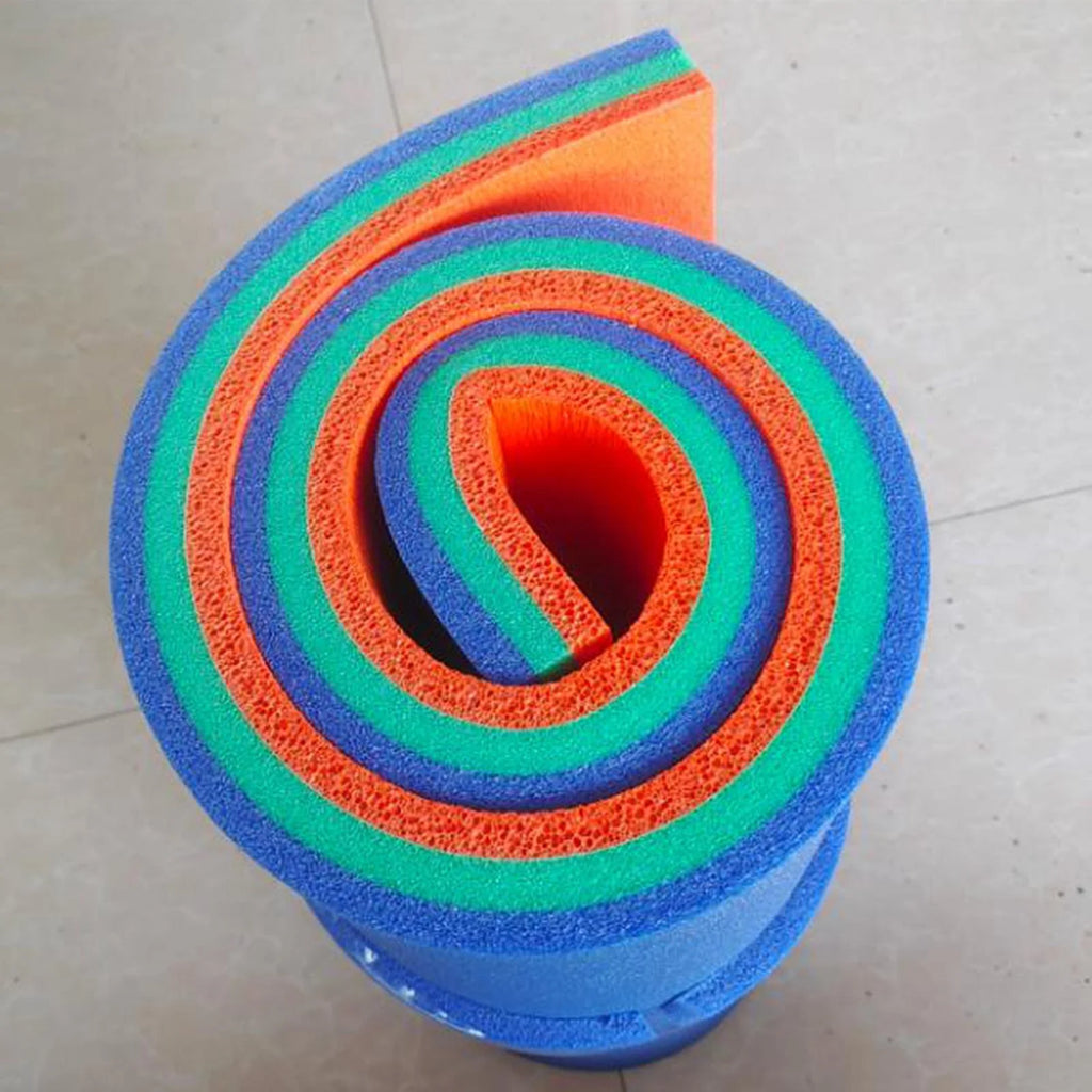 Blue Green Orange Floating Mat Pool Float Y41235