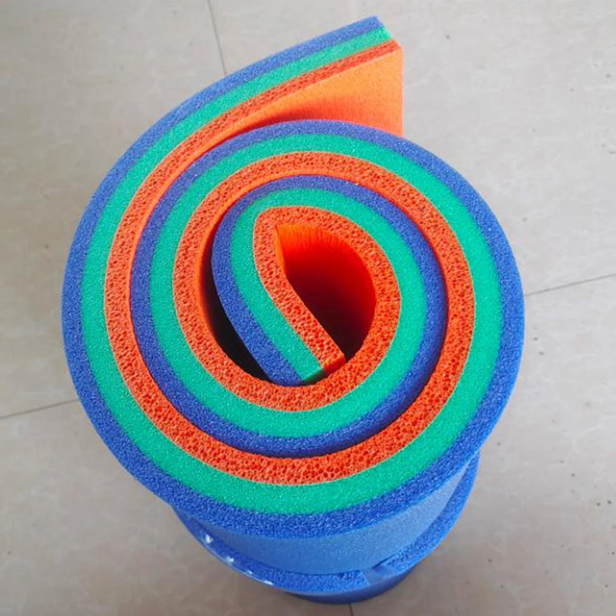 Blue Green Orange Floating Mat Pool Float Y41235