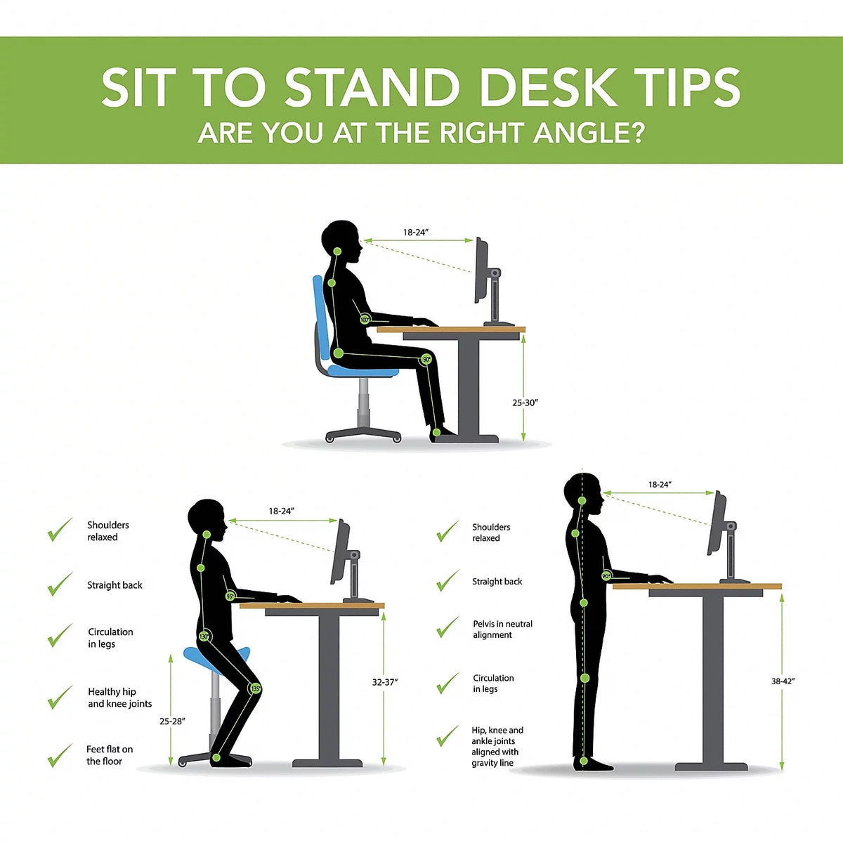Adjustable Desk in Modern Hickory P304946