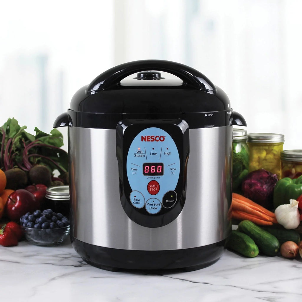 9.5-Quart Digital Pressure Slow Steam Cooker C598