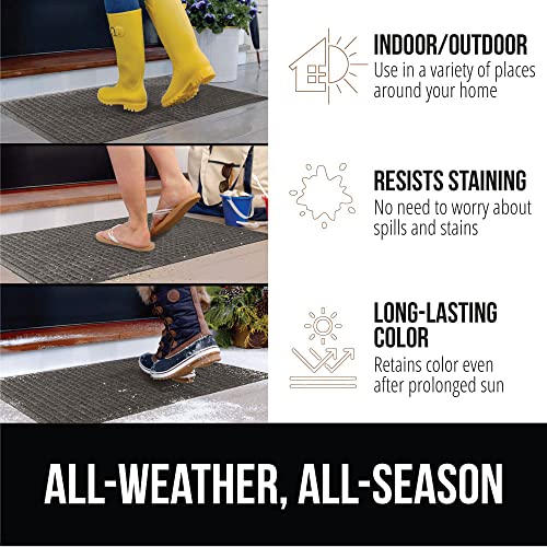 35x23 Beige Indoor Outdoor Doormat L8909