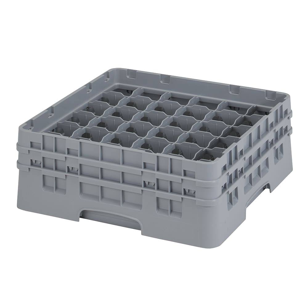 36 Compartments Soft Gray Glass Rack Q458