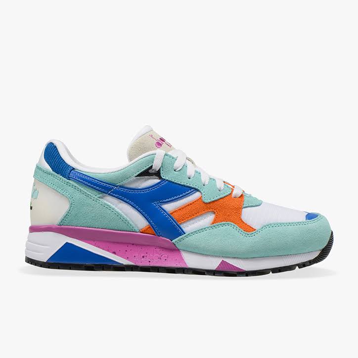 Blue Orange Lilac Trainers I71743