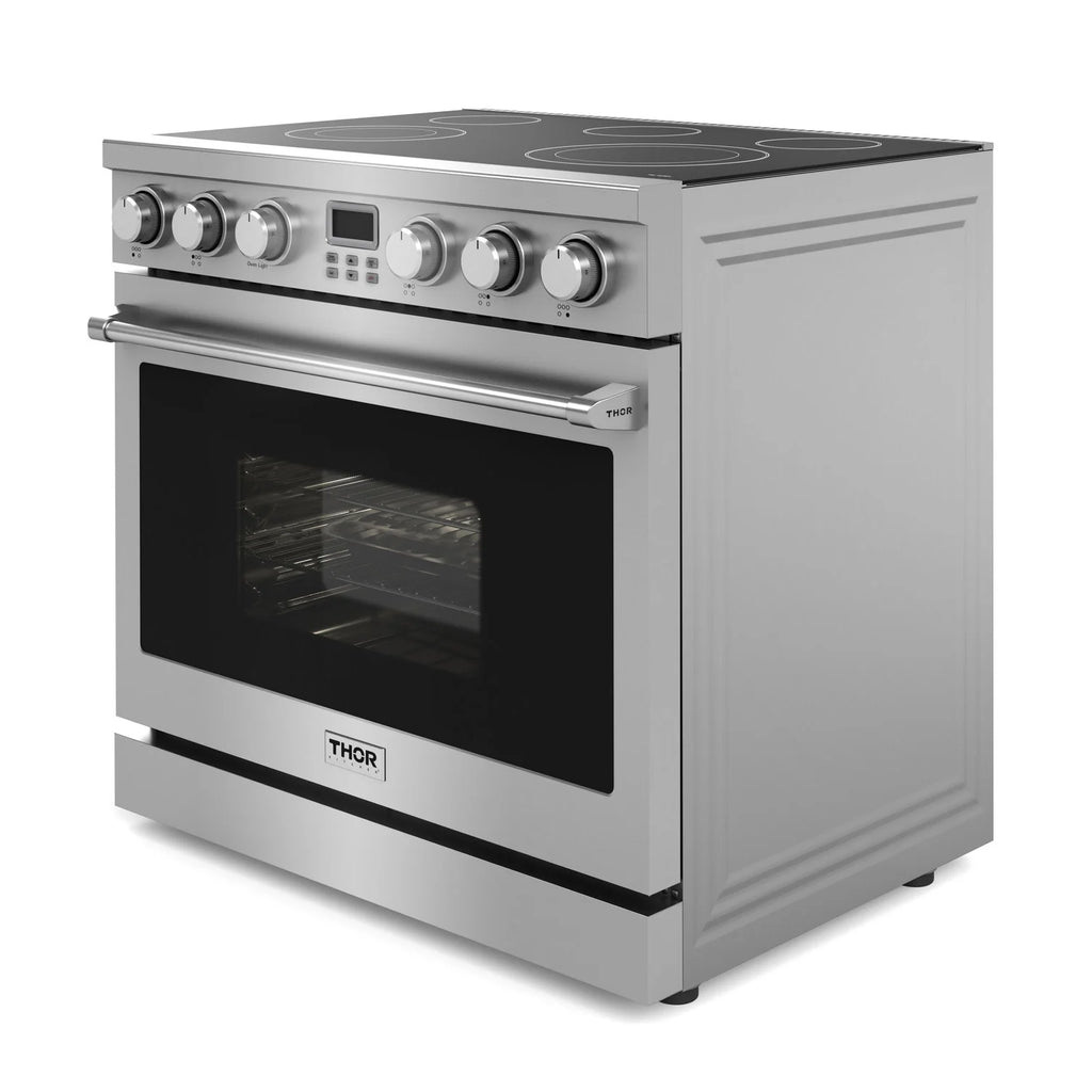36" Wide 6 Cu. Ft. Free Standing Electric Range - Stainless G624
