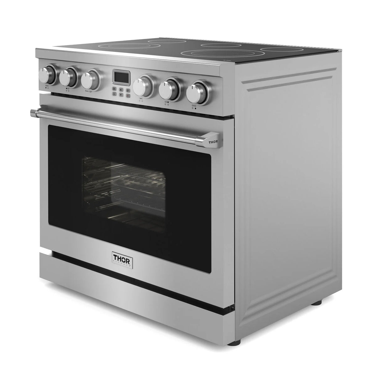 36" Wide 6 Cu. Ft. Free Standing Electric Range - Stainless G624