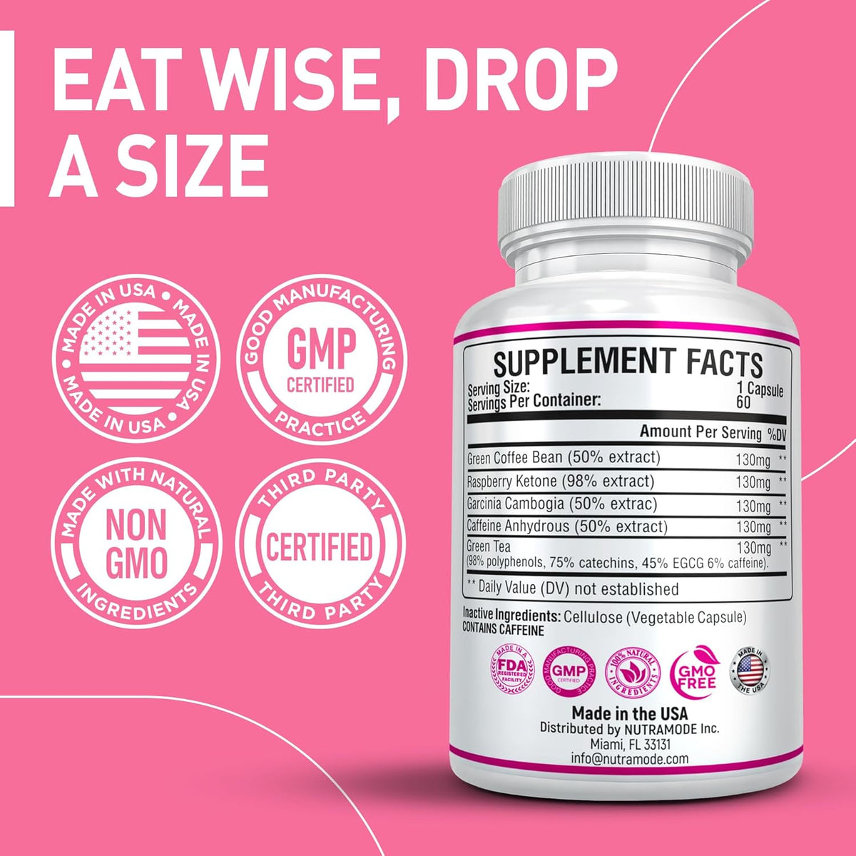Natural Weight Loss Pills 60ct J4777