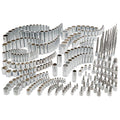 1/4 & 3/8 & 1/2 in. drive SAE 6 and 12 Point Socket Set 299 pc W775044