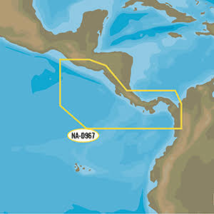 C-MAP 4D NA-D967 - Panama to Guatemala Local A955