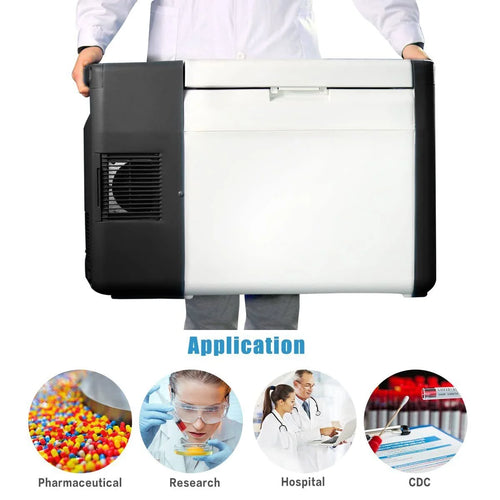 20L Ultra-Low Chest Freezer Laboratory Fridge -45℃~ -86℃ B38078