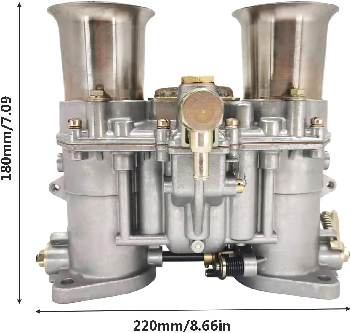Carburetor Replacement for Weber 48 IDA Vertical Carburetor with Gasket Fuel Filter Connect Rod O9190