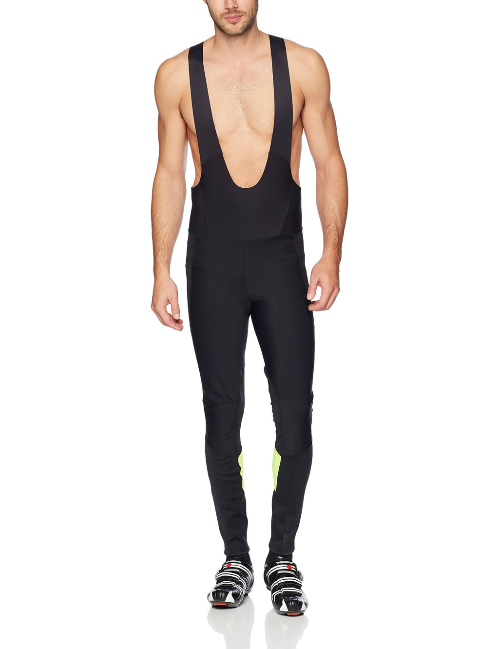 Black/Screaming Yellow Bib Tight V431129