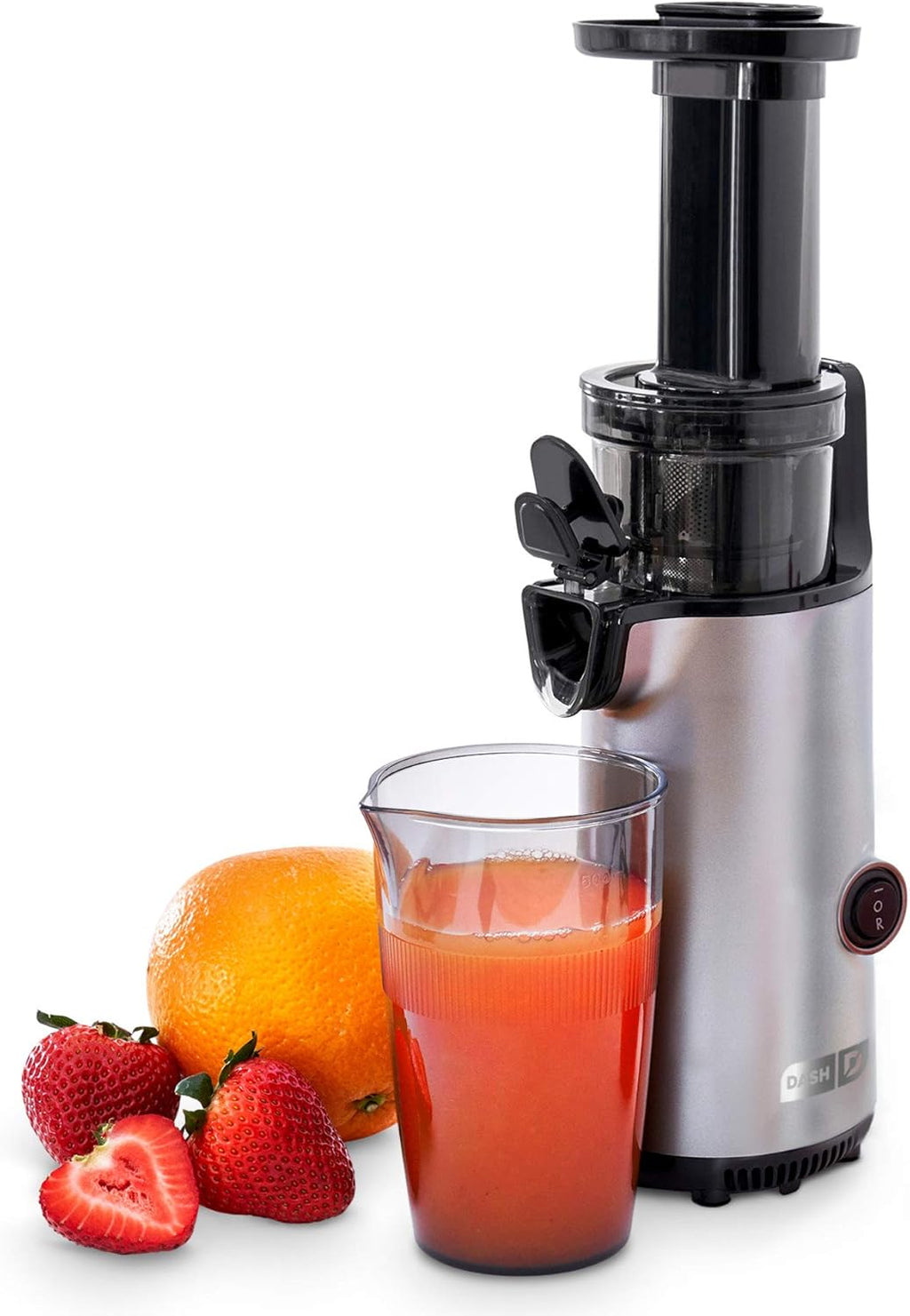 Graphite Masticating Slow Juicer with Brush and Pulp Measuring Cup F58869