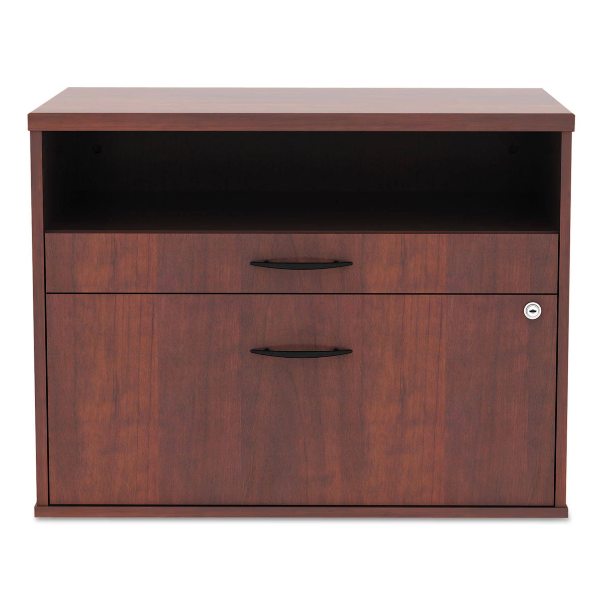 Cherry Low File Cabinet Credenza M12022