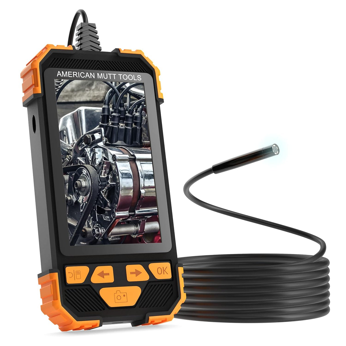 Waterproof Industrial Endoscope Camera with 6.5 ft Cable N69896
