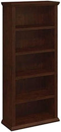 Antique Cherry 5-Shelf Bookcase M308053