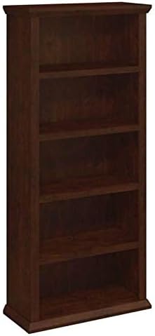 Antique Cherry 5-Shelf Bookcase M308053