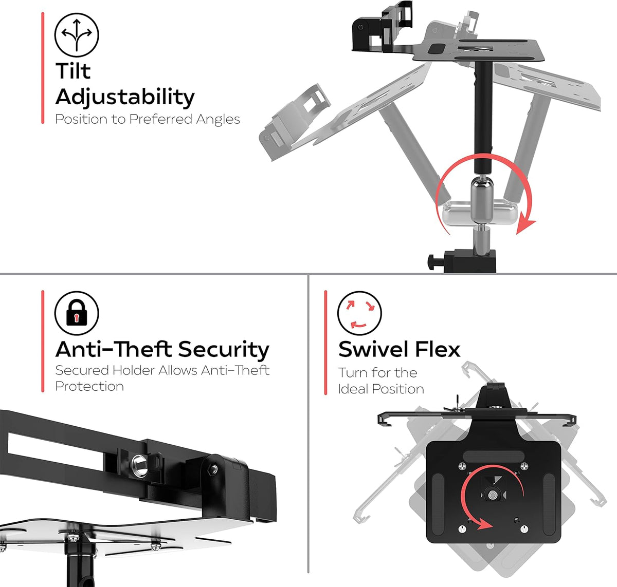 Laptop Security Arm with VESA Mounting Base P413740