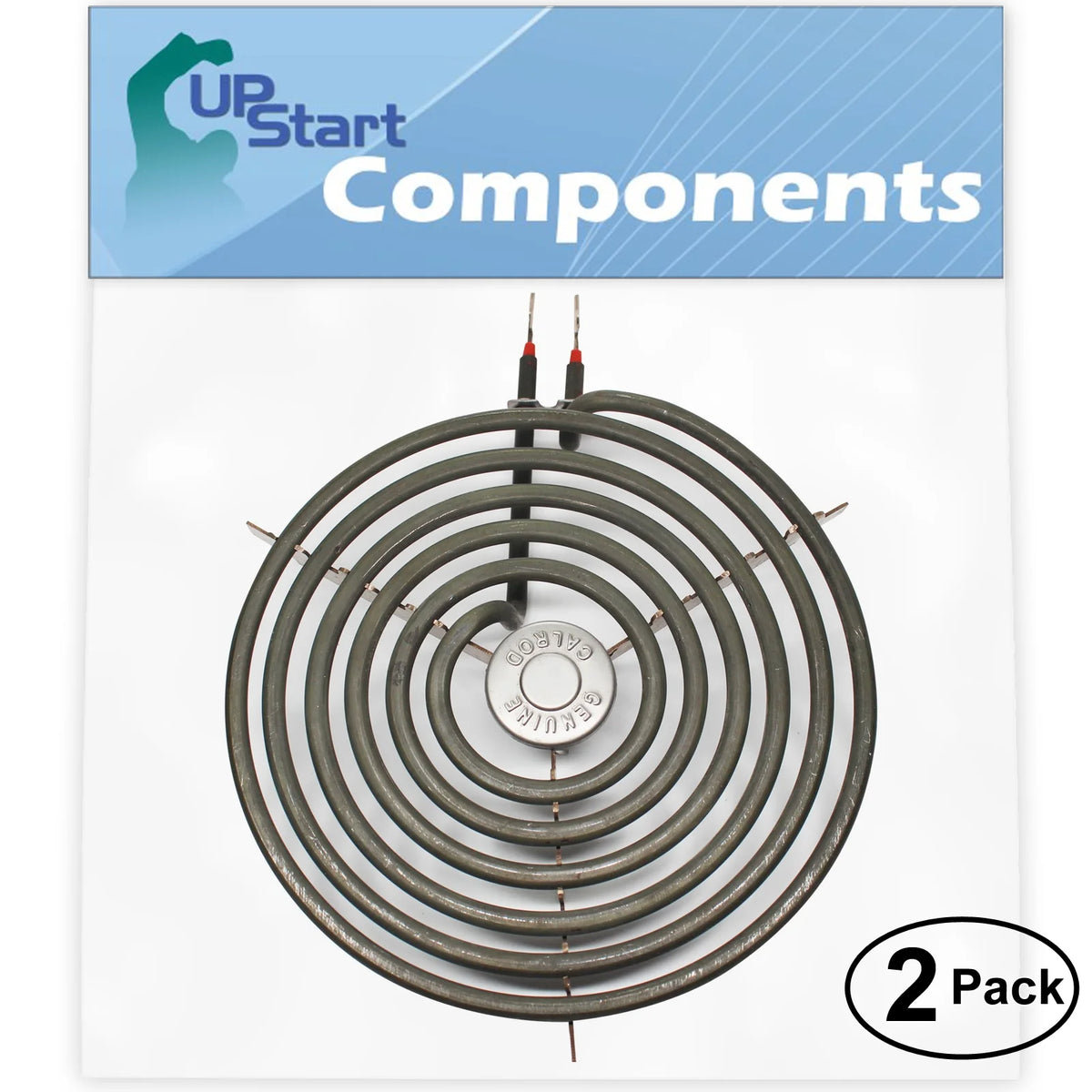 2-Pack 8 inch 6 Turns Surface Burner Element for Range I26127