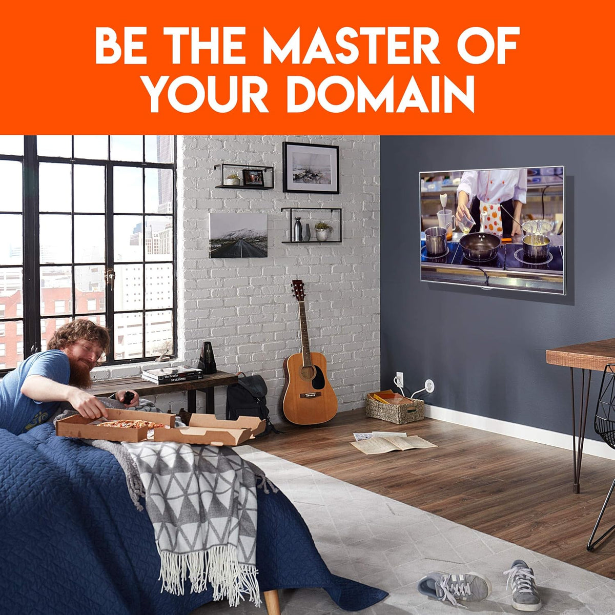 Swivel Full Motion TV Wall Mount for TVs Up to 60 V3915