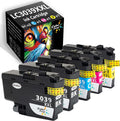 5-Pack Ink Cartridge for Brother Printer (2 BK, 1C, 1M, 1Y) M3406