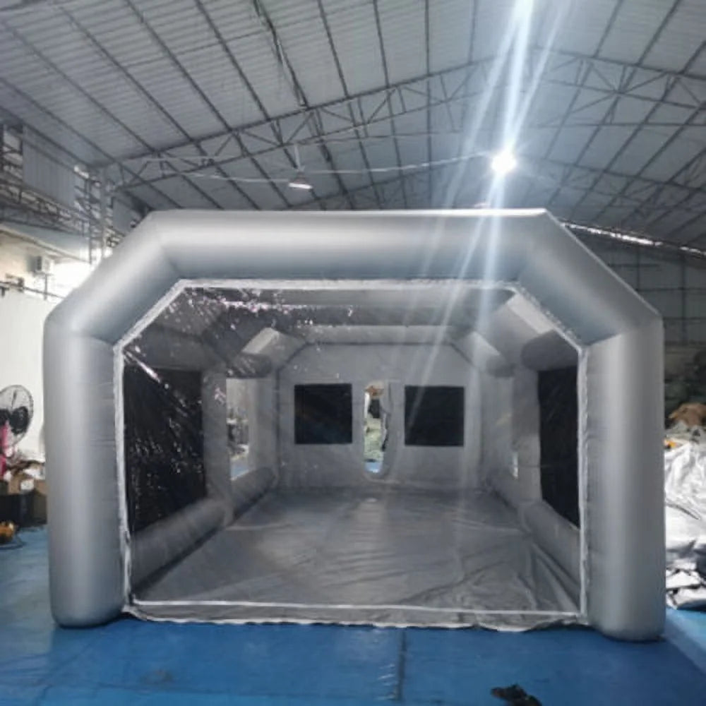 Inflatable Paint Spray Booth Work Tent Filter System 26*15*10Ft A820