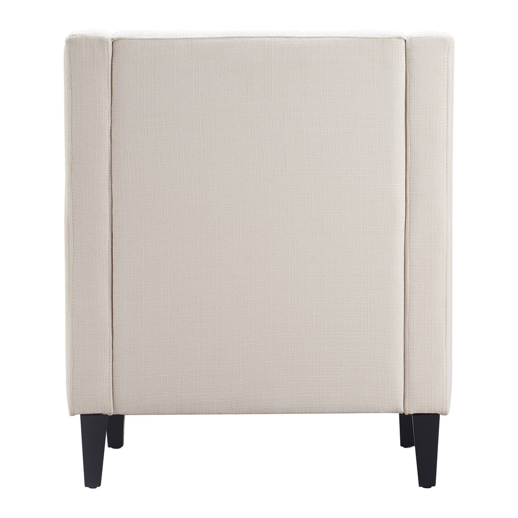 Cream Tufted Accent Chair C783
