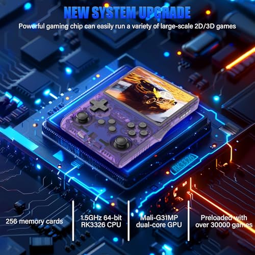 30000 Games Handheld Game Console with 3.5-Inch IPS Screen C693022