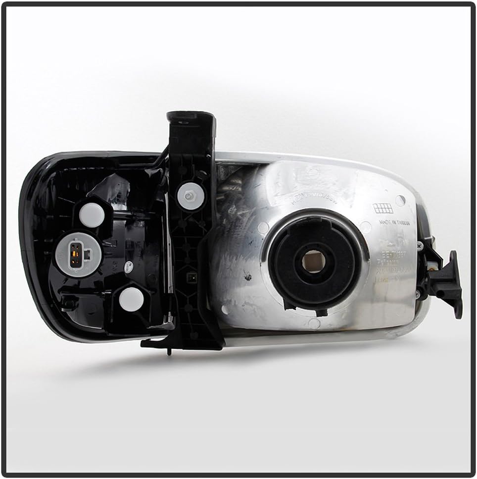 Blk Headlights Headlamp Driver + Passenger Side V729