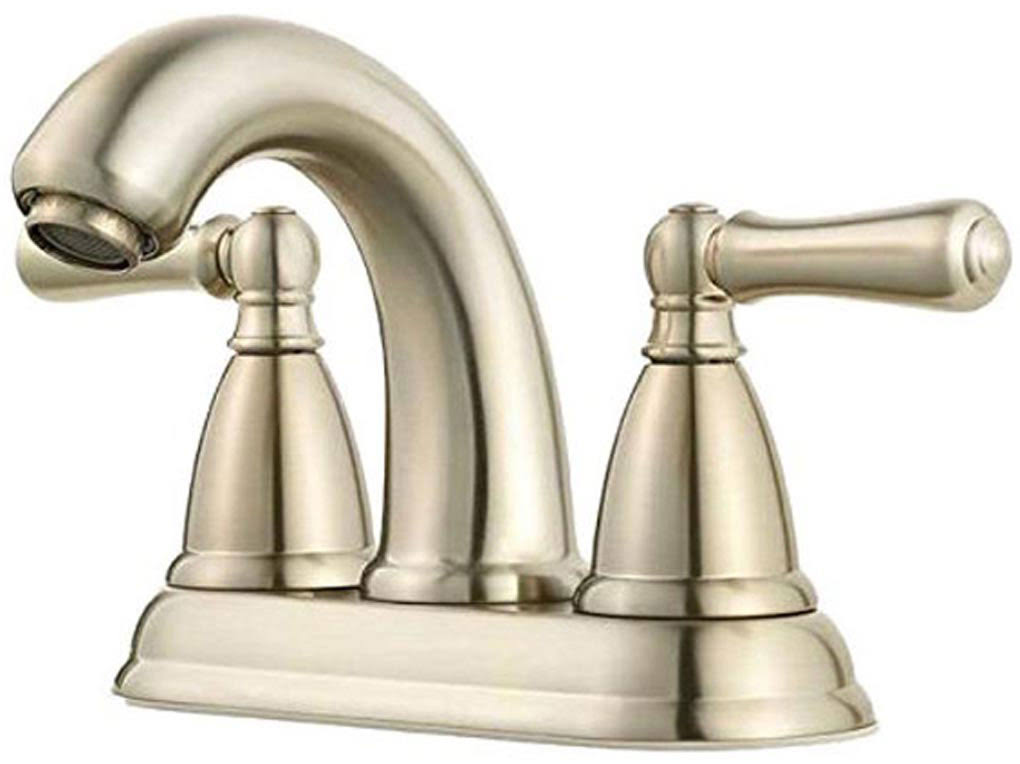 2-Handle Centerset Bathroom Faucet Brushed Nickel R5218