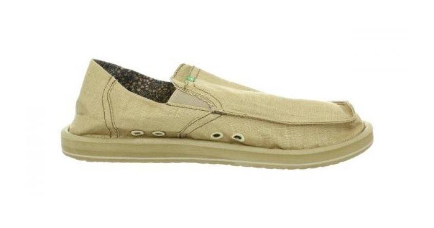 Brown Men&s Slip-On Shoes Y111875