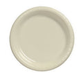 Ivory Plastic Banquet Plate (Case of 240) M92180