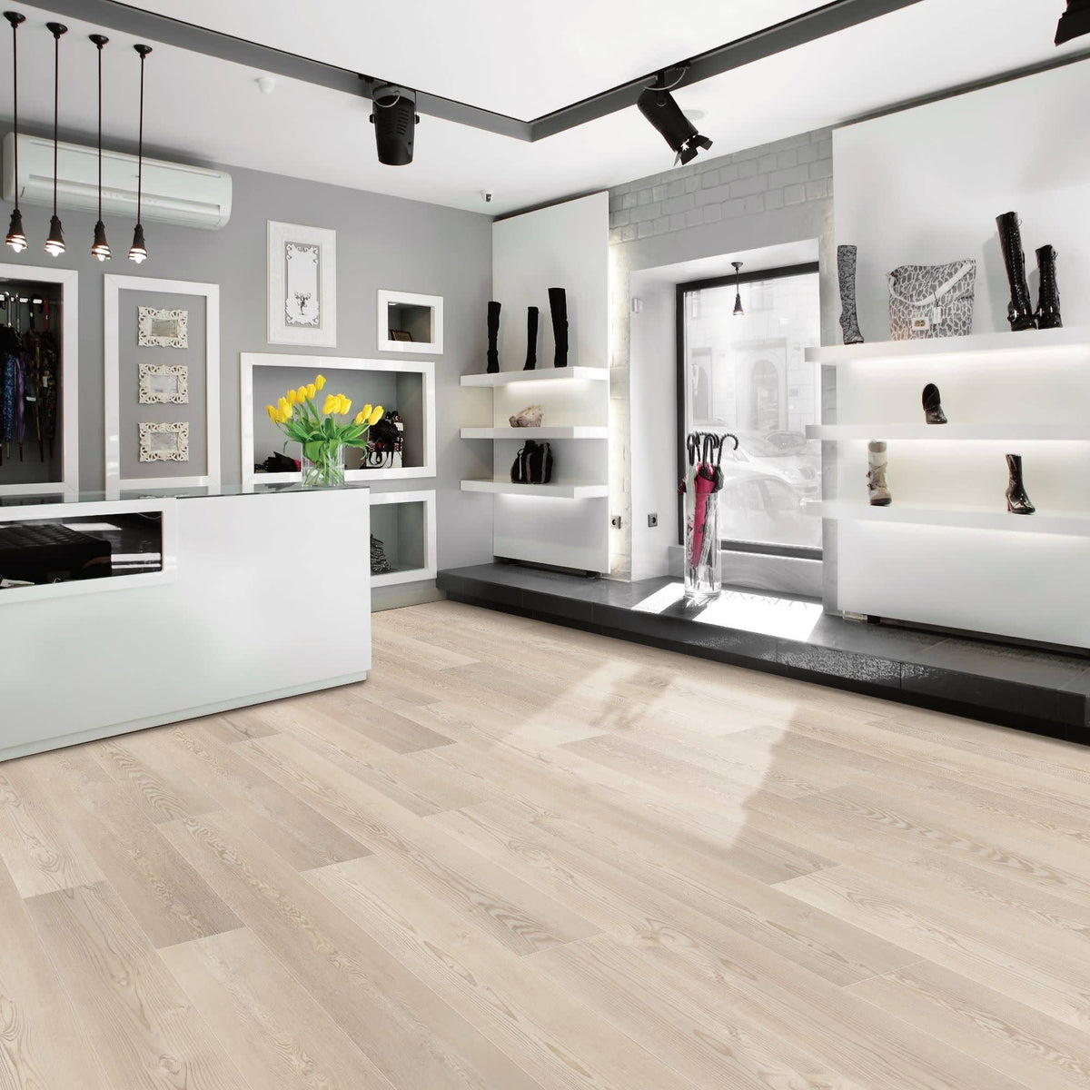 Capetown Maple Wide Embossed Flooring B3177