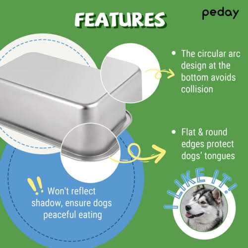 Large 304 Stainless Steel Dog Water Bowl Q4404