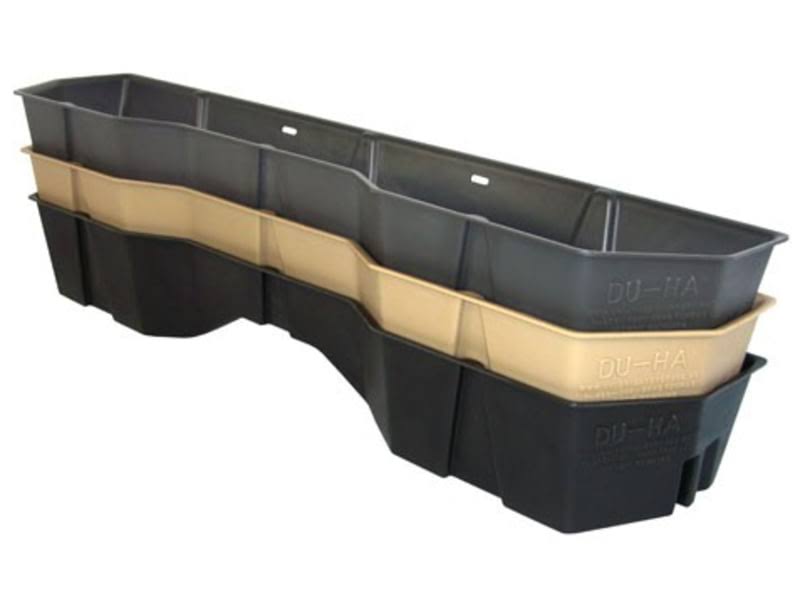 Under Seat Storage Case Black P24085
