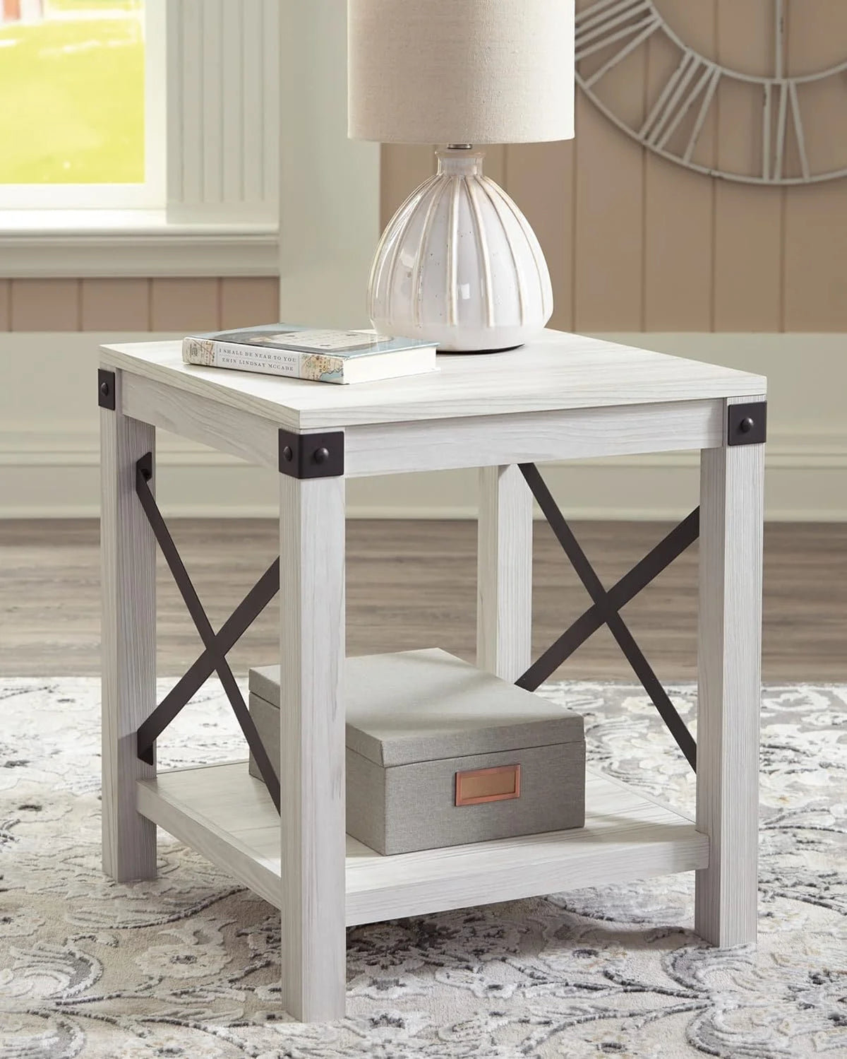 Modern Farmhouse End Table B45129