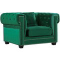 Green Velvet Chair A624
