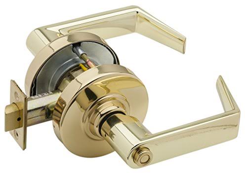 Satin Chrome Finish Privacy Lever Set V446