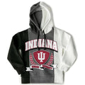 Black Color Block Pullover Hoodie E815