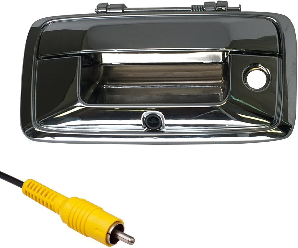 Chrome Tailgate Handle with Backup Camera R328