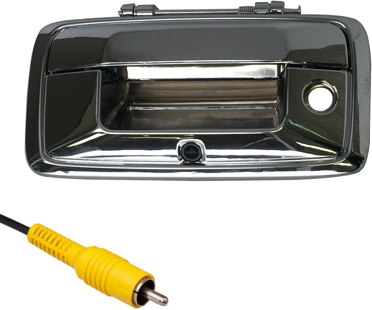 Chrome Tailgate Handle with Backup Camera R328