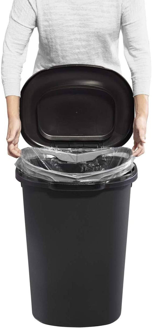 13 Gallon Black Trash Can X9037