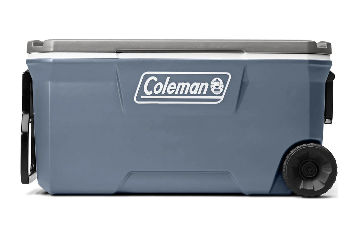 100QT Hard Chest Wheeled Cooler, Lakeside Blue Y812