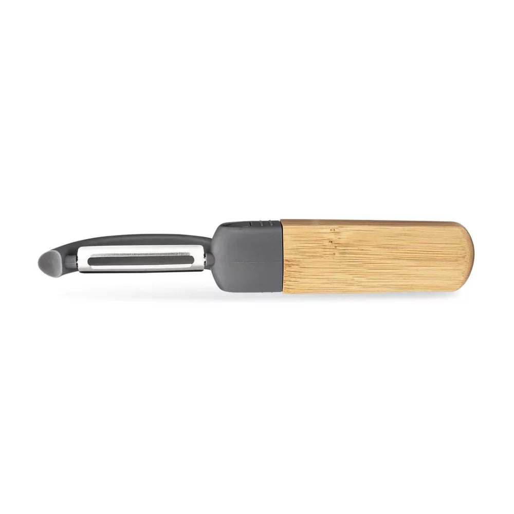 Bamboo and Stainless Steel Straight Peeler Z93794