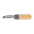 Bamboo and Stainless Steel Straight Peeler Z93794
